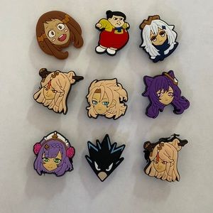 9 Anime CROCS jibbitz